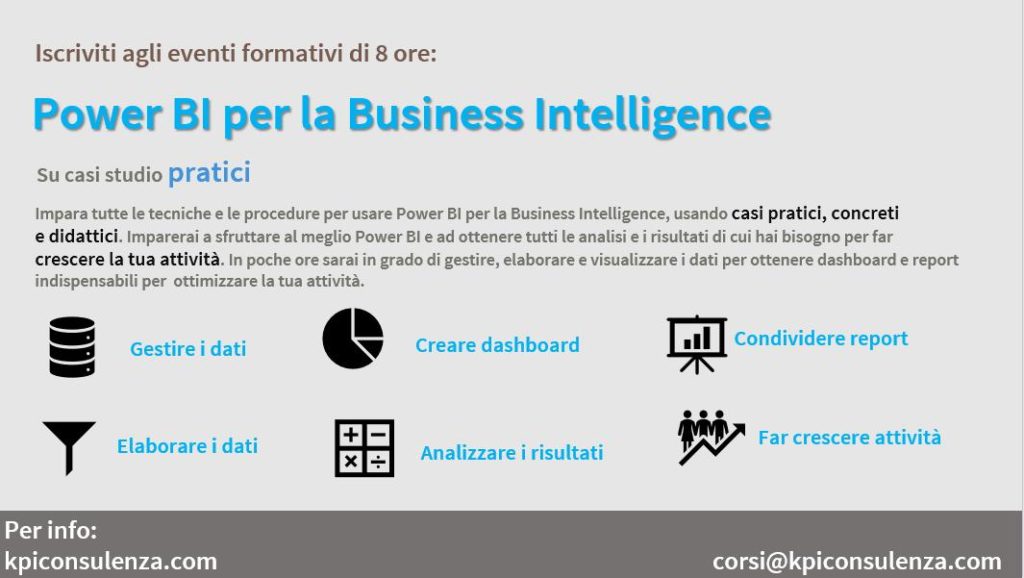 corsi power bi