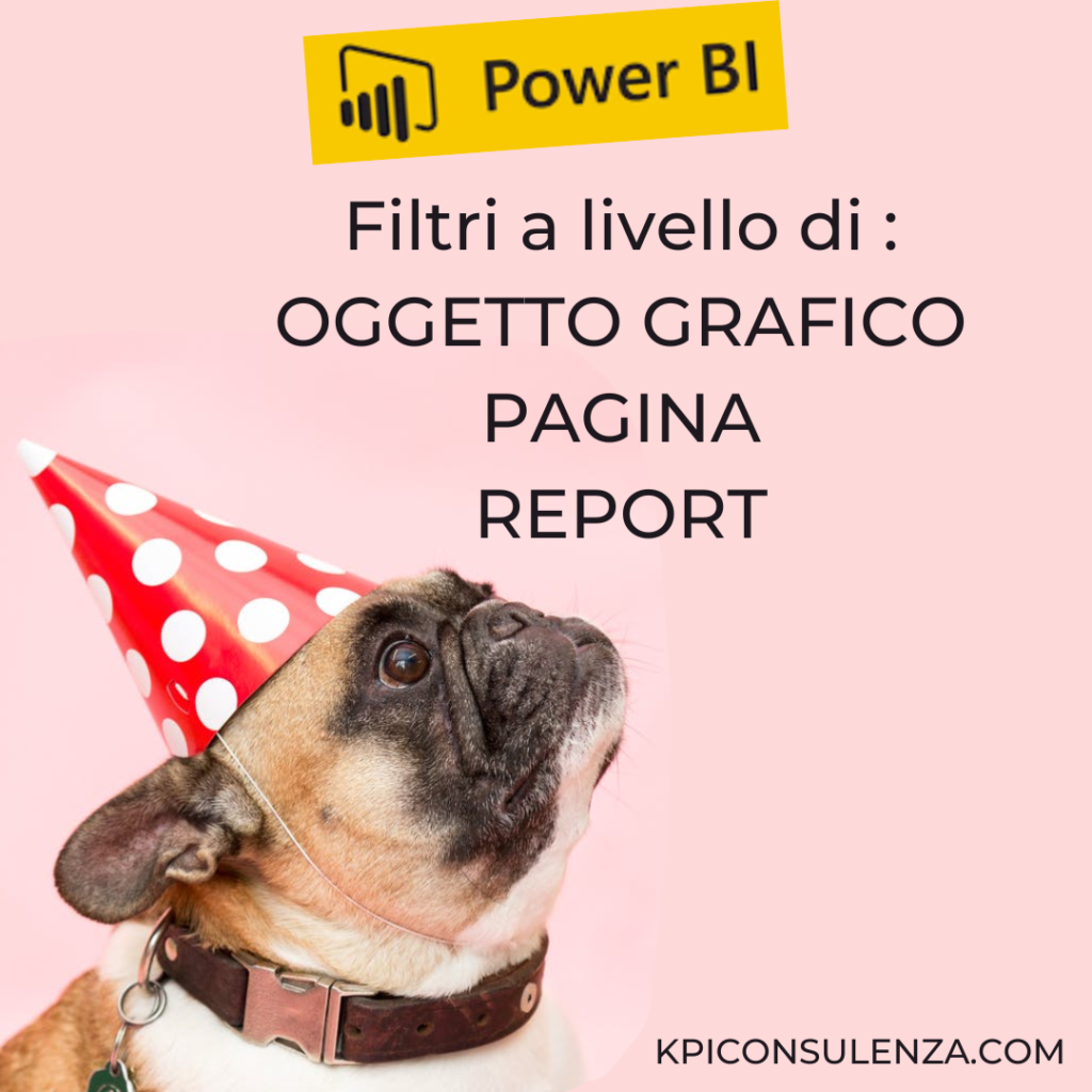 I filtri a livello di pagina, report e oggetto grafico in Power BI